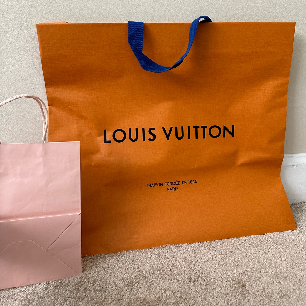 Authentic Louis Vuitton Shopping Bag Large